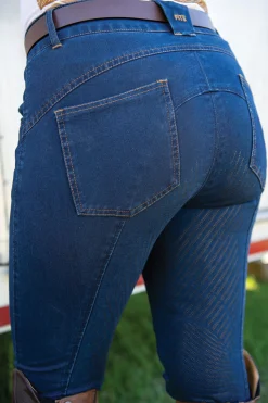 FITS RIDING FITS® Ladies’ Denim Full-Seat Tread Cargo Breech Online