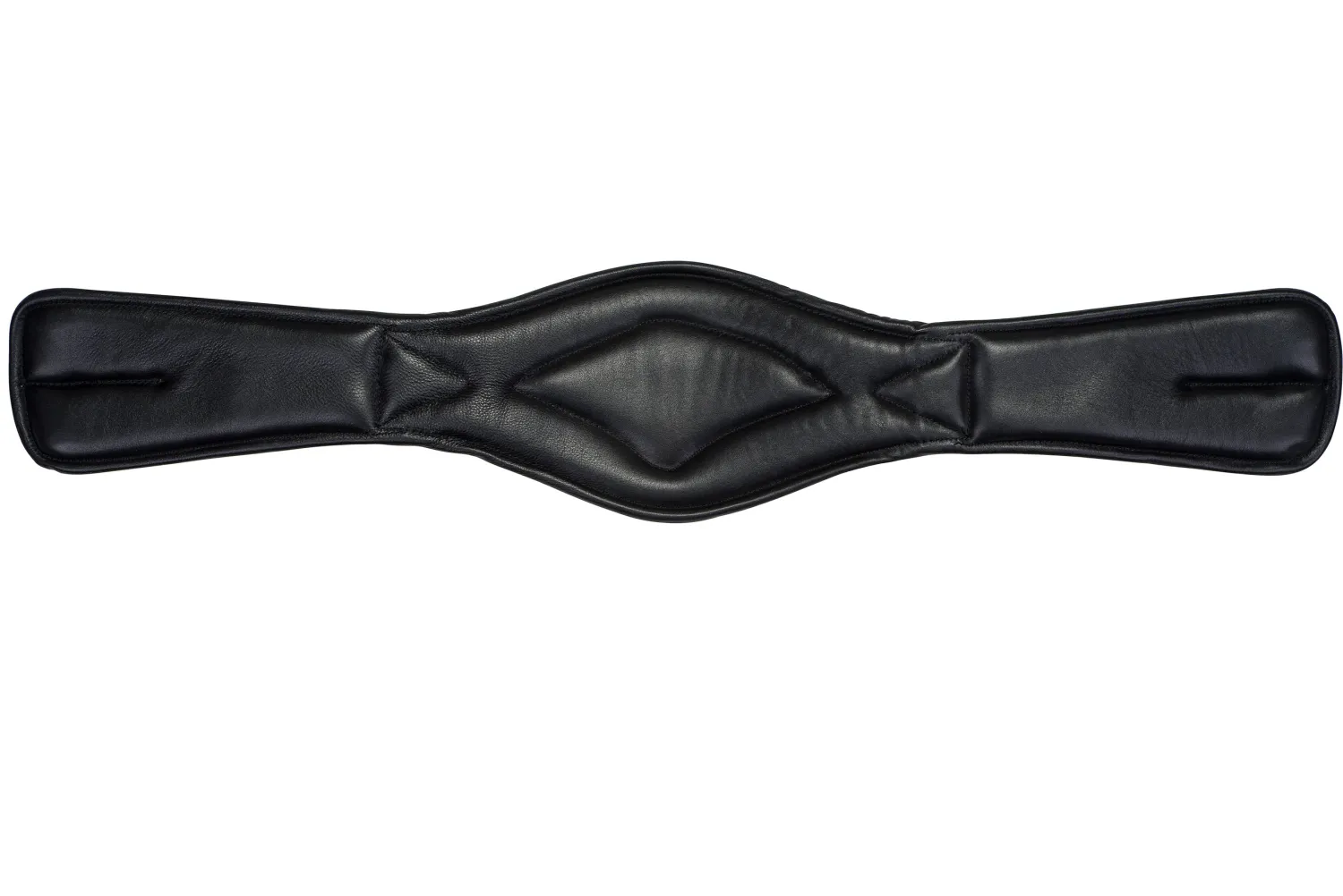 INT RIDING HELMET Flex Rider® Comfort Leather Dressage Girth Black