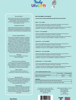 INTREPID INTL Funky Unicorn Gastric Support Antacid Chews - 7 oz. Mint Best