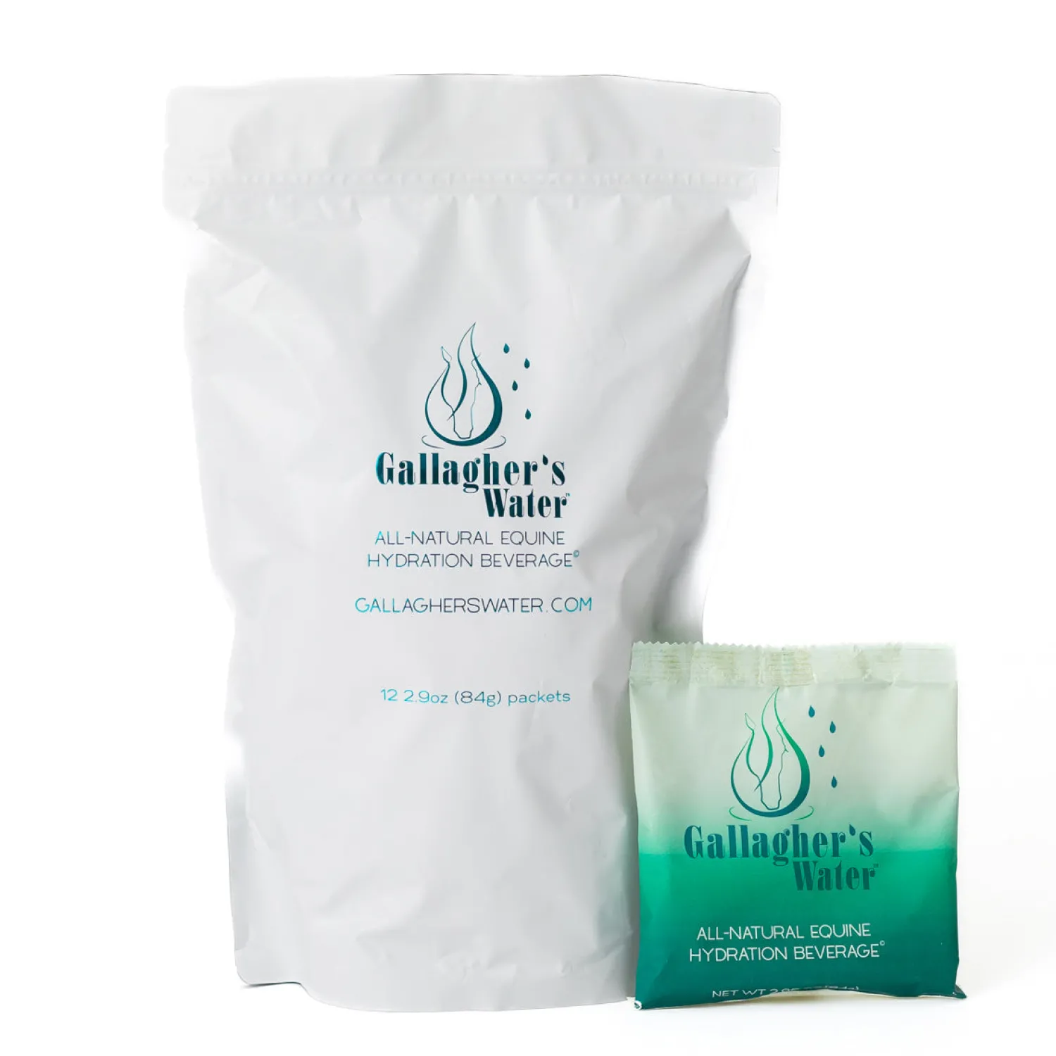 EQUESTRIBEV Gallagher’s Water™ All-Natural Equine Hydration Beverage, 12 Sachets Clearance