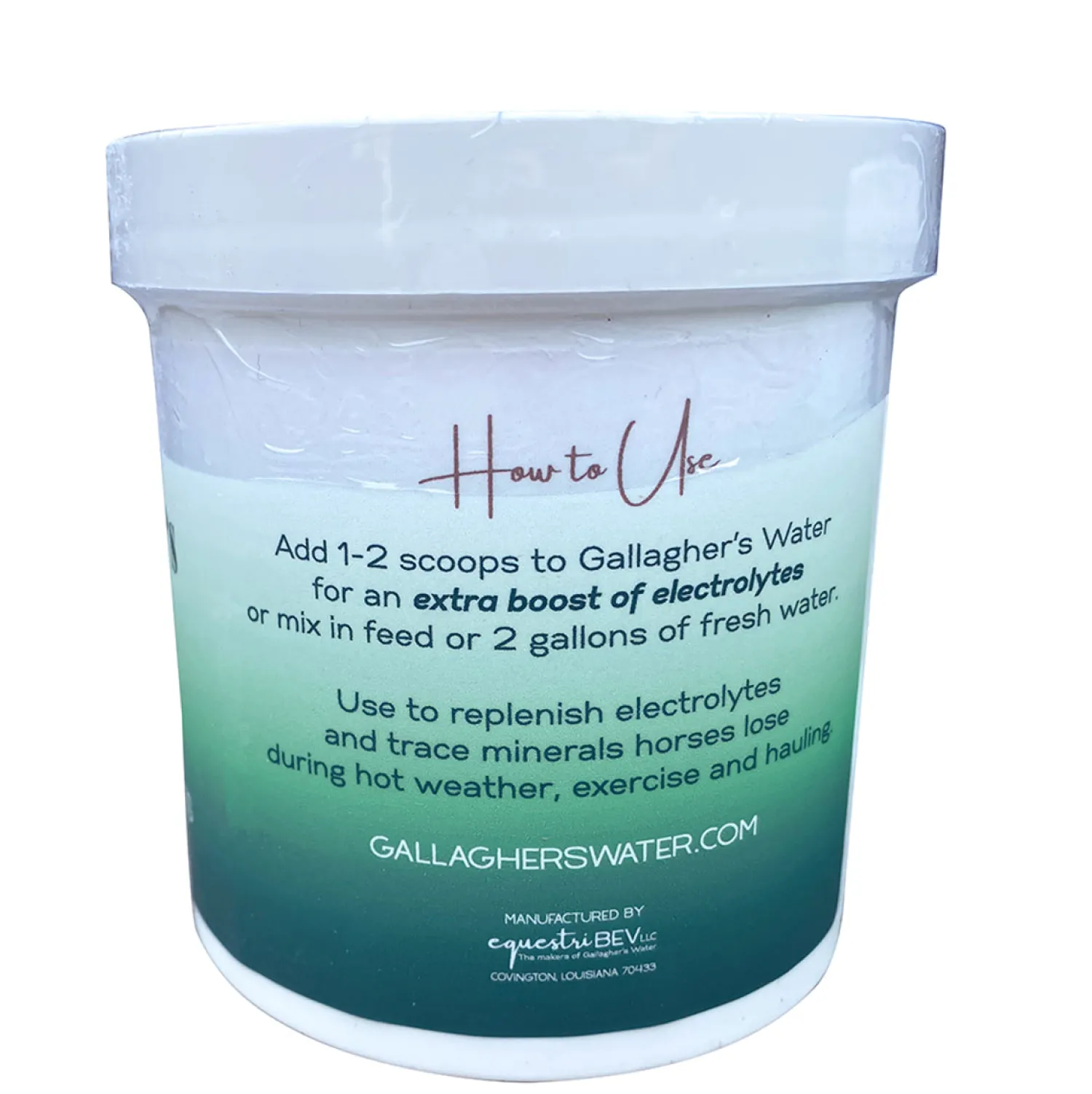 EQUESTRIBEV Gallagher’s Water™ Balanced Electrolytes & Trace Minerals Sale