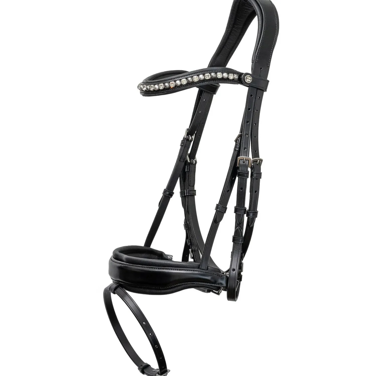 HALTER EGO Brixton Snaffle Bridle Black New