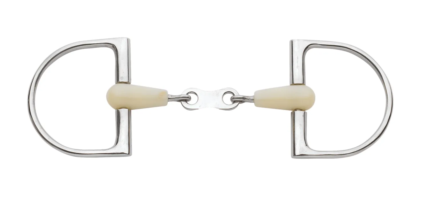 ERS Happy Mouth Bits® French Link King Hunter D-Ring Pro Bit New