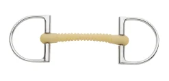 ERS Happy Mouth Bits® King Hunter D-Ring Pro Ribbed Mullen Mouth Bit