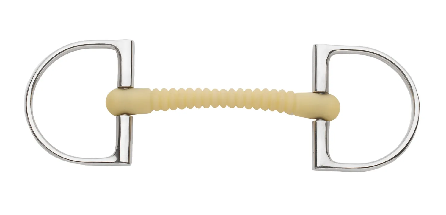 ERS Happy Mouth Bits® King Hunter D-Ring Pro Ribbed Mullen Mouth Bit