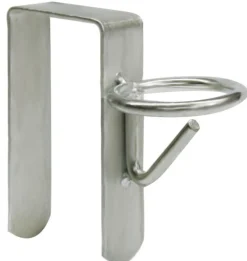 SHILOH STABLES TACK Heavy Bucket Hanger Silver Outlet