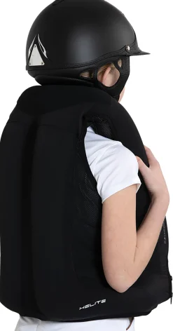 HANSEN DISTRIBUTION Helite Children’s Zip’In 2 Airbag Vest Black Hot