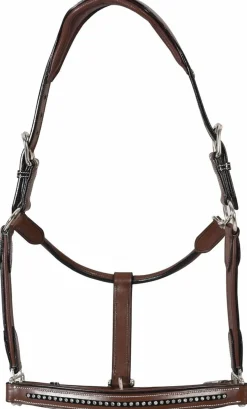 JPC EQUESTRIAN Henri de Rivel Padded Leather Crystal Halter Sale