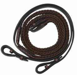 JPC EQUESTRIAN Henri de Rivel Plaited Reins Outlet