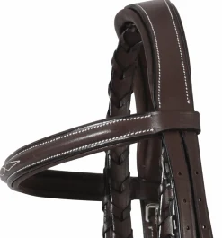 JPC EQUESTRIAN Henri de Rivel Pro Mono Crown Fancy-Stitched Padded Bridle with Laced Reins Hot