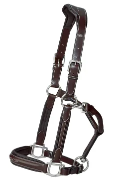 JPC EQUESTRIAN Henri de Rivel Stress Free Halter with Fancy Contrast Stitching Outlet