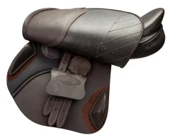 JPC EQUESTRIAN Henri de Rivel Synergy Close Contact Saddle Havana New