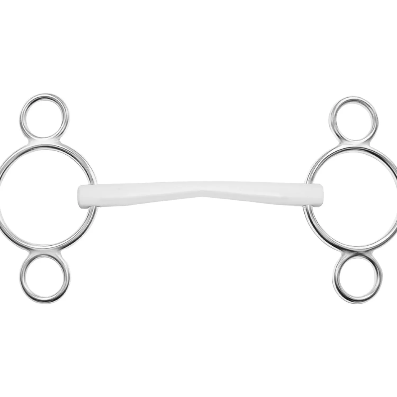 GEM-HERM SPRENGER Herm Sprenger® Duo 3-Ring Bit - 16 mm mouth White Outlet