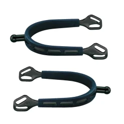 GEM-HERM SPRENGER Herm Sprenger® Ultra Fit Extra Grip Black Knob Spurs Hot