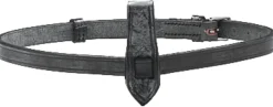 TORY LEATHER Hinged Loop Flash Attachment Black