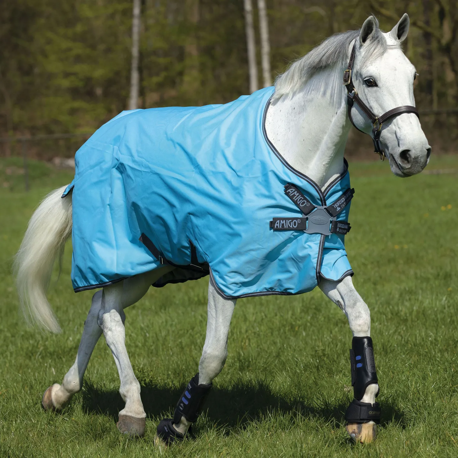 HORSEWARE ® Amigo® Hero 900 Lite Net Lined Turnout with Disc Front New