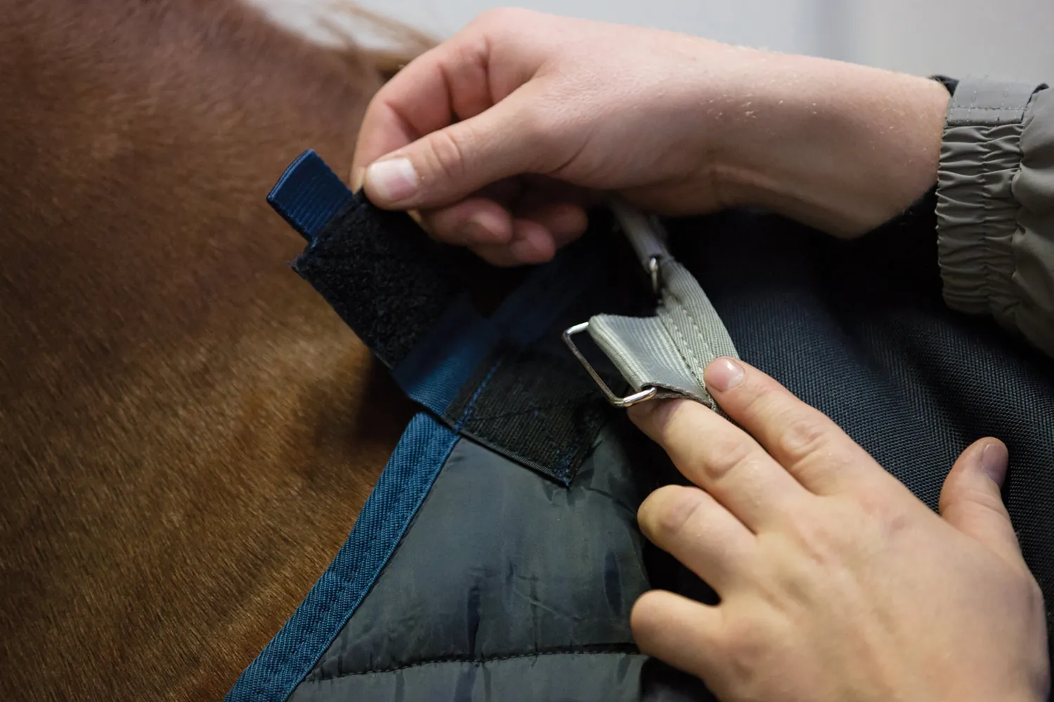 HORSEWARE ® Ireland 100 Gram Blanket Liner Navy/Navy Hot