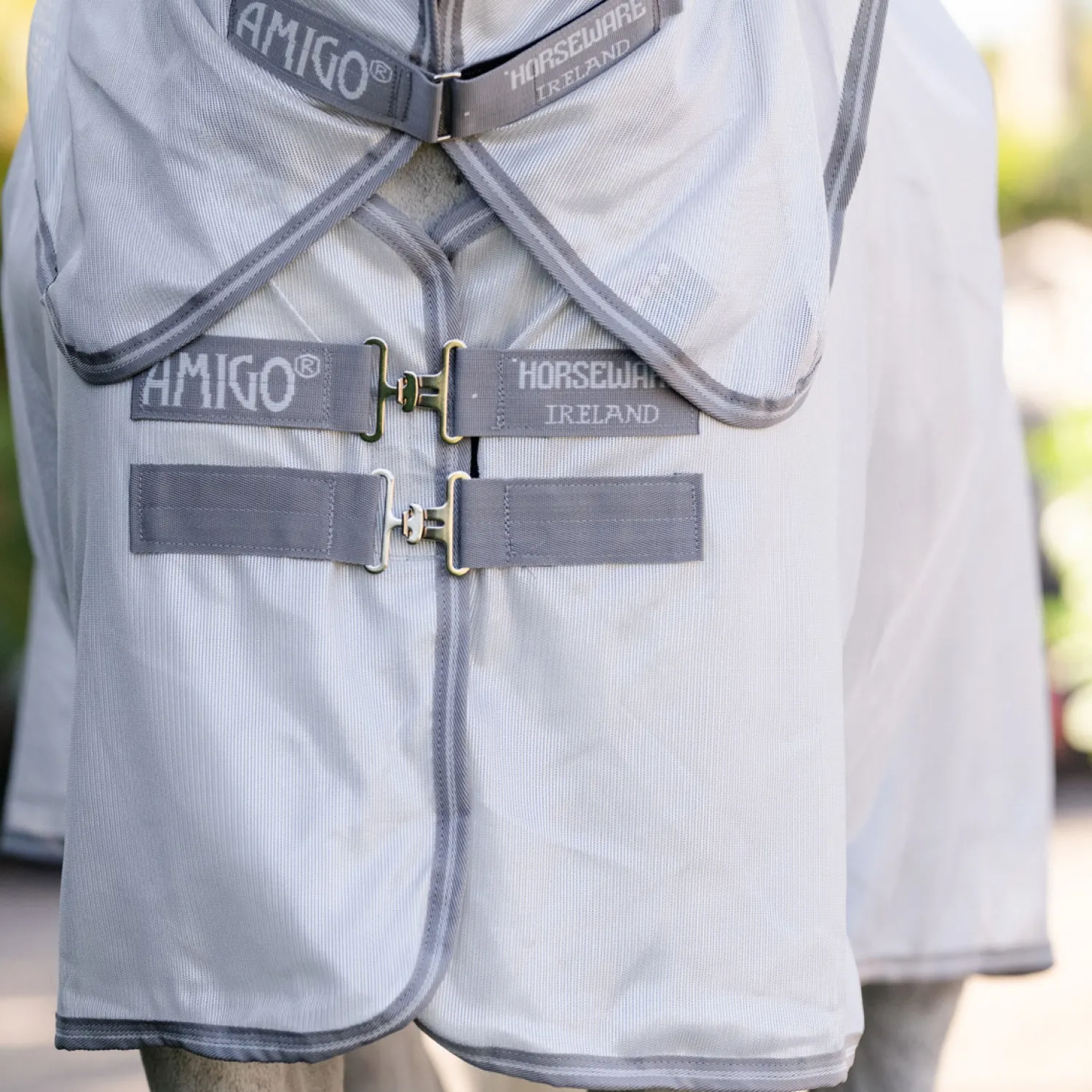 HORSEWARE ® Ireland Amigo® All-In-One Fly Sheet Silver/Titanium Grey/Silver Sale