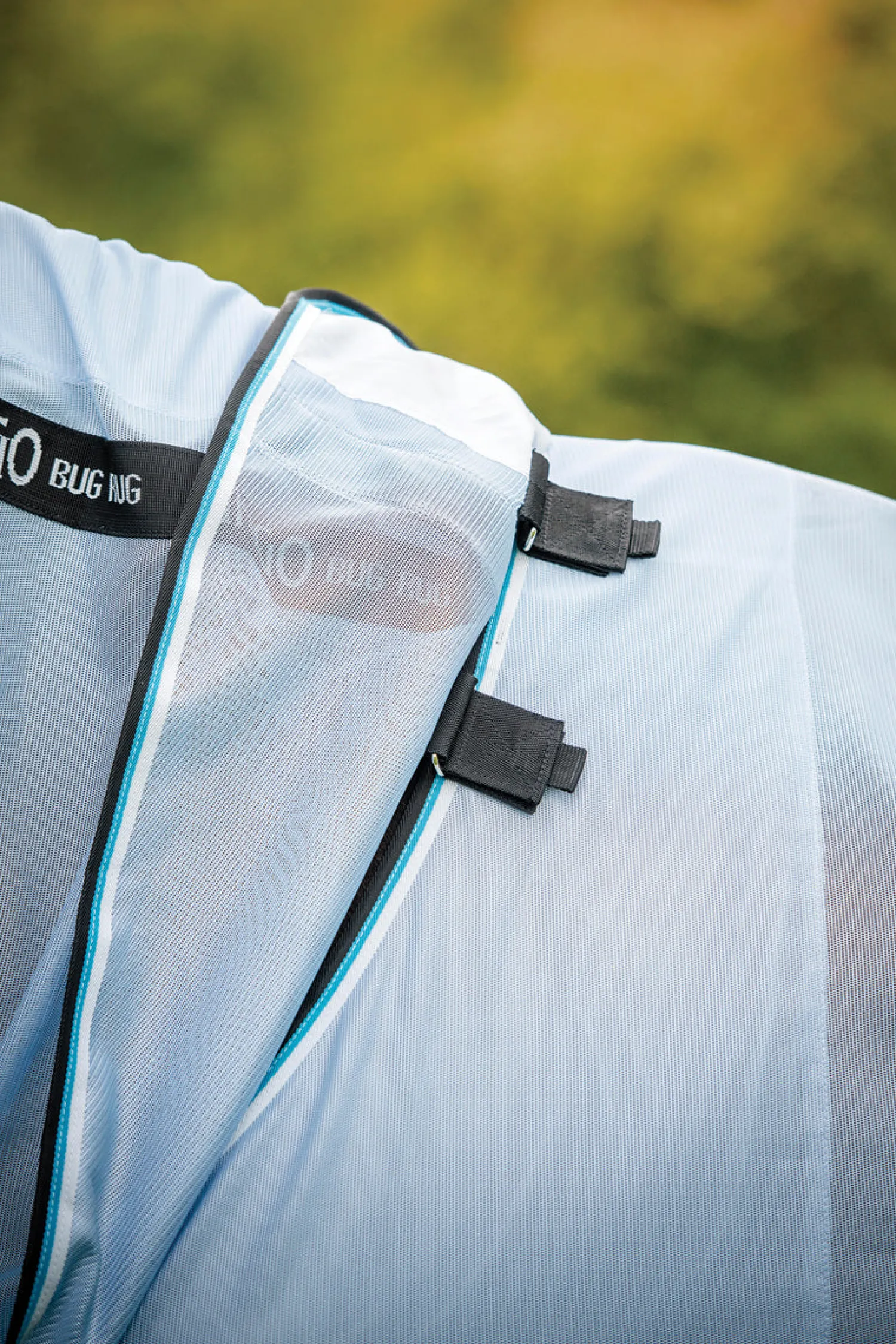 HORSEWARE ® Ireland Amigo® Bug Rug Azure Blue/Black Sale