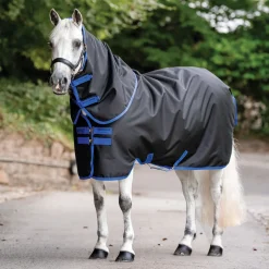HORSEWARE ® Ireland Amigo® Ripstop 900D Plus Pony Turnout Sheet Black/Classic Blue Best