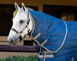 HORSEWARE ® Ireland Amigo® Ripstop Insulator Stable Plus Blanket- 550G Navy/Titanium Grey New