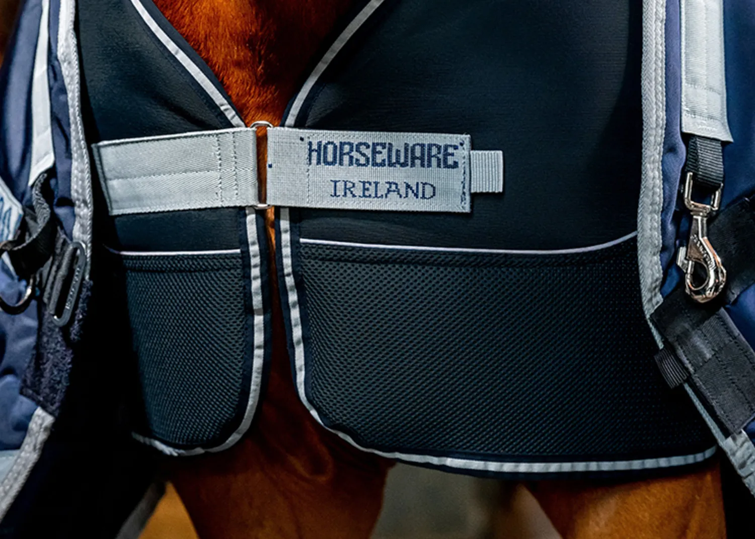 HORSEWARE ® Ireland Dry Liner Navy/Silver Sale