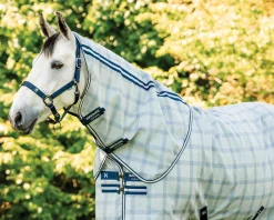 HORSEWARE ® Ireland Newmarket Plus Fly Sheet Witney Navy Clearance
