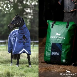 HORSEWARE ® Ireland Rambo® Optimo Turnout Blanket Hot