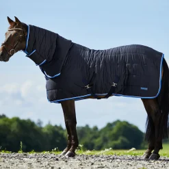 EQUINAVIA Horze Glasgow Combo 150 Gram Stable Blanket Dark Blue Sale