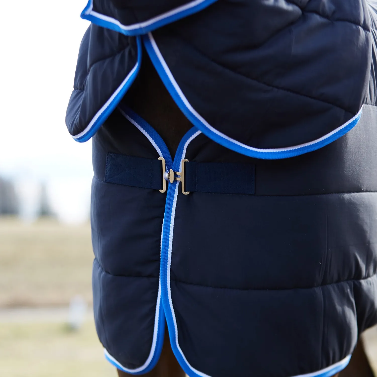 EQUINAVIA Horze Glasgow Combo 150 Gram Stable Blanket Dark Blue Sale