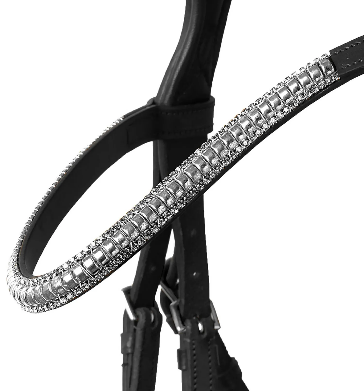 EQUINAVIA Horze Highbury Anatomical Crystal Dressage Bridle New