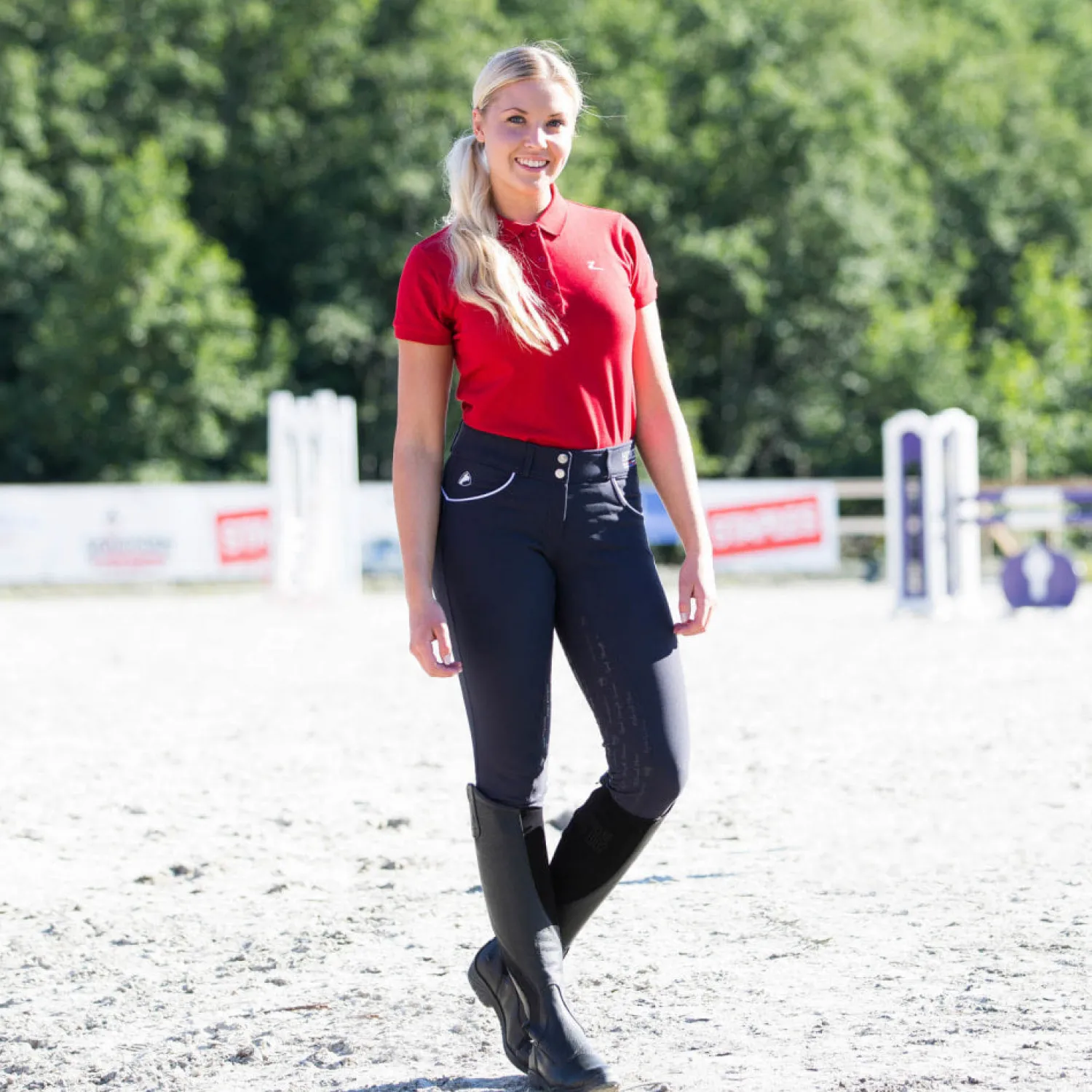 EQUINAVIA Horze Ladies’ Nordic Performance Full-Seat Breech with Silicone Grip Discount