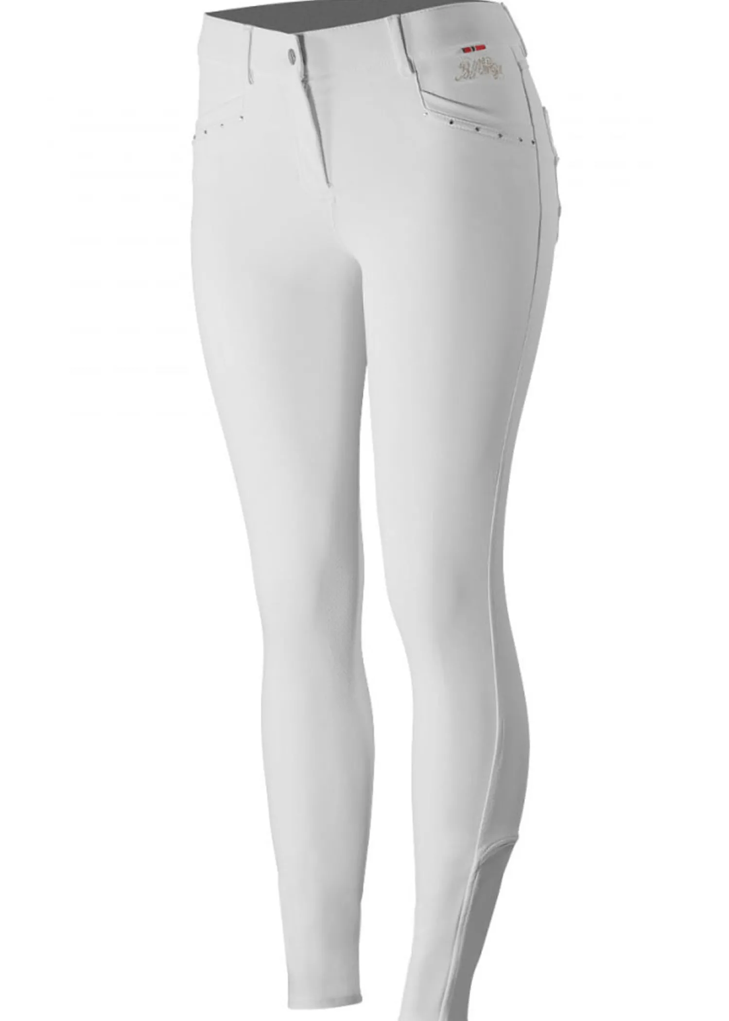 EQUINAVIA Horze Ladies’ Olivia Knee-Patch Breech with Silicone Grip Discount