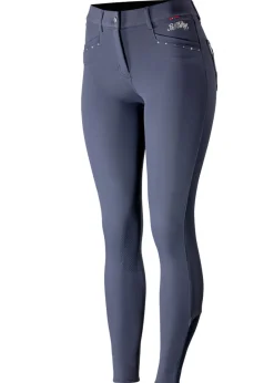 EQUINAVIA Horze Ladies’ Olivia Knee-Patch Breech with Silicone Grip Discount