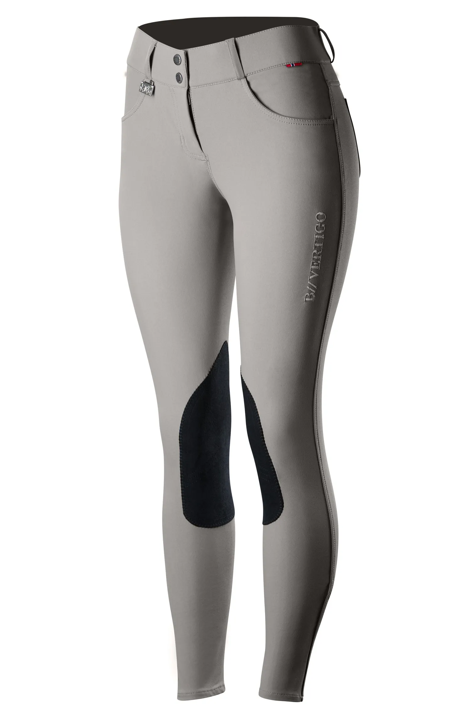 EQUINAVIA Horze Ladies’ Olivia Knee-Patch Breech with Silicone Grip Discount