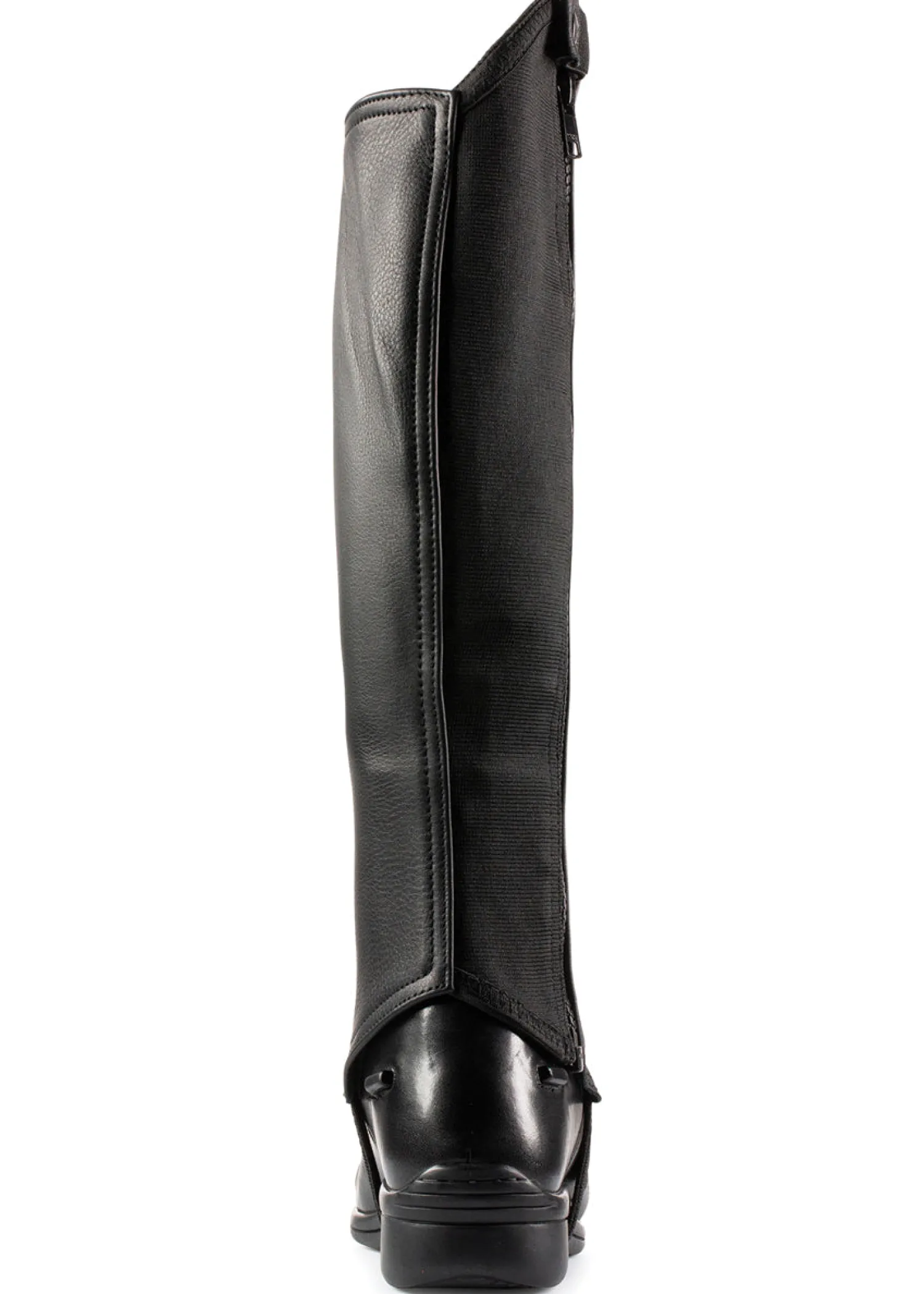 EQUINAVIA Horze Leather Half Chaps Black Online