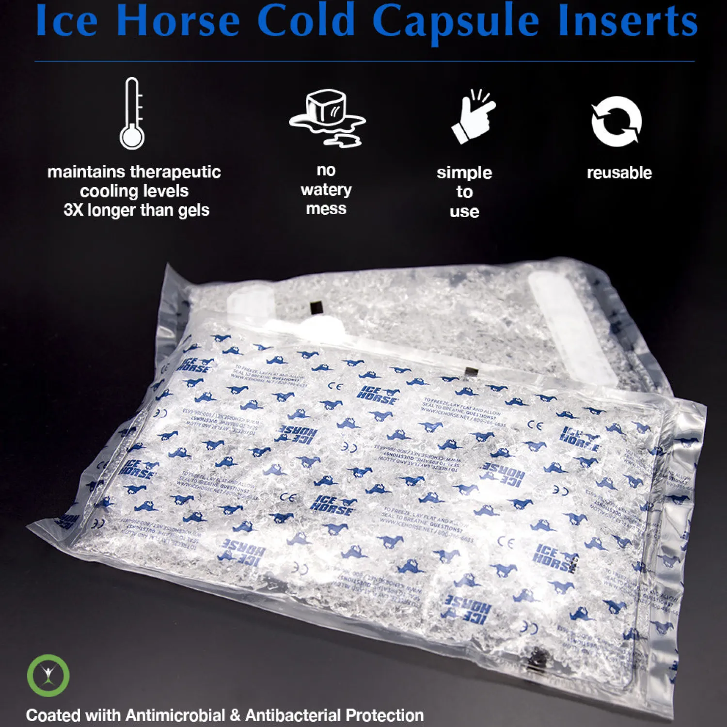 MACKINNON Ice Horse® Cold Capsule™ Inserts - 4 Pack Sale