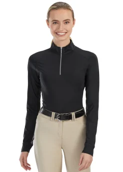 KIRSCH IconEQ™ Ladies’ Long Sleeve Sun Shirt Black