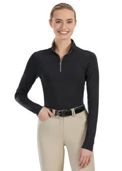 KIRSCH IconEQ™ Ladies’ Long Sleeve Sun Shirt Black