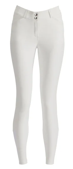 KARAN LETEX IconEQ™ Ladies’ Dalton Tech Nova Competition Knee-Patch Breech White Clearance