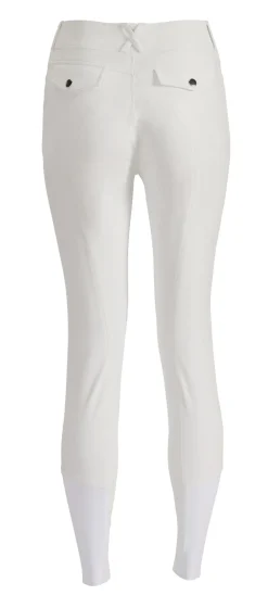 KARAN LETEX IconEQ™ Ladies’ Dalton Tech Nova Competition Knee-Patch Breech White Clearance