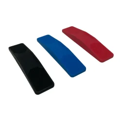 SHILOH STABLES TACK 6-in-1 Gentle Rubber Groomer Hot