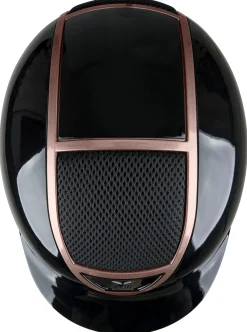 INT RIDING HELMET IRH® IR4G XLT Matte Finish & Rose Gold Frame Helmet Discount