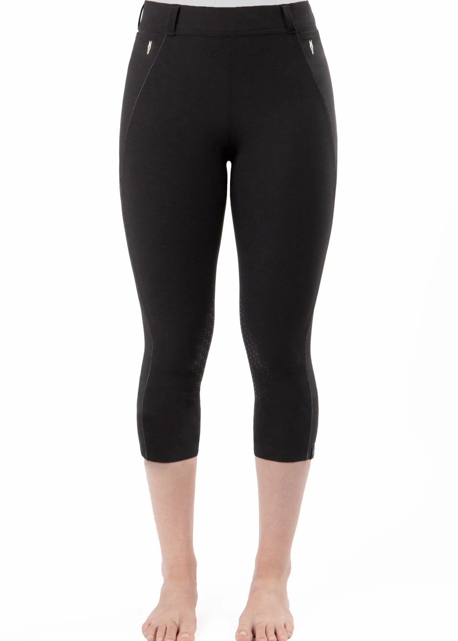 TOKLAT ORIGINALS Irideon® Kids’ Issential Capriole Capri Tight Black Clearance