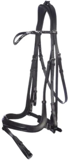 PEP-KAVALKADE Ivonne Convertible Bridle Black/Black Clearance