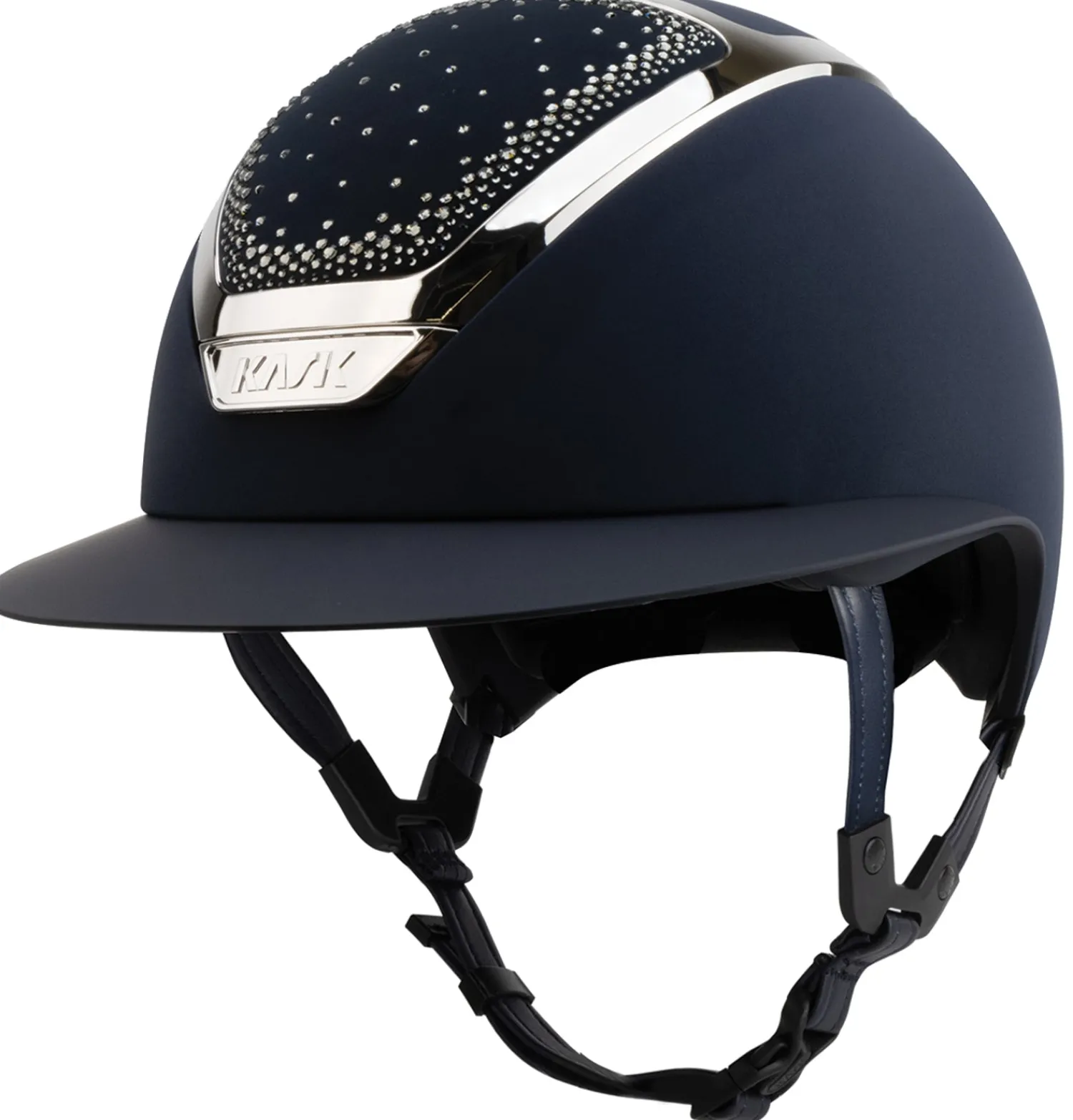 KASK AMERICA KASK Star Lady In-Out Helmet Chrome Navy/Silver Diamond Discount