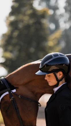 KASK AMERICA Kask Star Lady Pure Shine Helmet Black