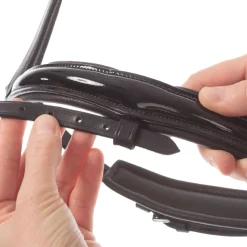 PEP-KAVALKADE Kavalkade Ivana Snaffle Bridle Black Patent Online