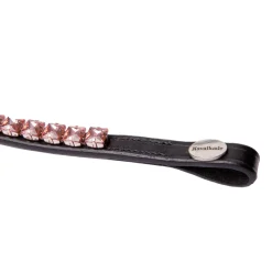 PEP-KAVALKADE Kavalkade Square Crystal Browband Rose Sale