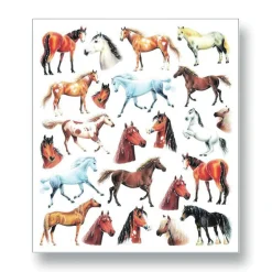 KELLEY AND COMPANY Colorful Horse Stickers Hot